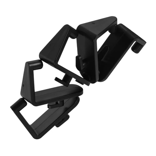 OSALADI Black Hooks for Pegboard Pack Single Hole Hangers Wall Mount Keyring Hat Bag Easy Install Home Decor