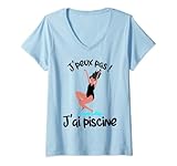 je peux pas j'ai piscine tees