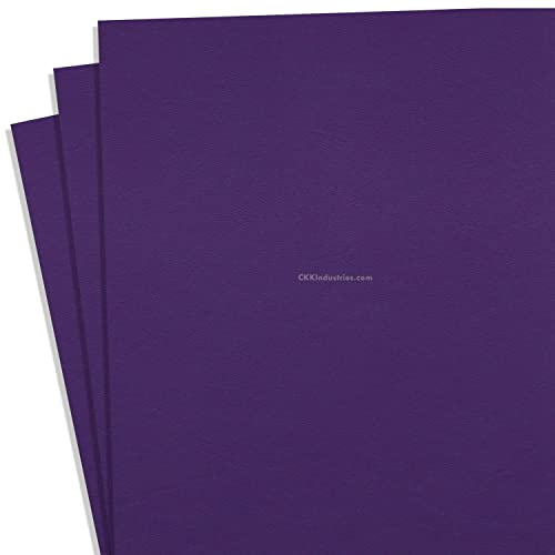 KYDEX Thermoform Sheet - (P1 Texture) - (.080 Thickness) - (12in x 12in) - (Purple Haze) - (3 Sheets) - DIY Holster Making, Airsoft Armor, Cosplay Uniforms, Keel Guards
