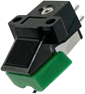 AT95E Moving Magnet Stereo Cartridge Stylus for Turntable Accessories, Excellent Sound Quality, Precision Performance(Green)