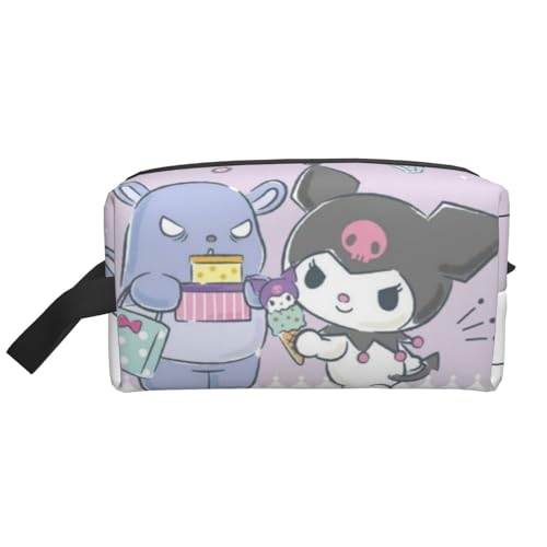 マイメロディ 化粧ポーチ トイレタリーバッグ トラベルバッグ 軽量 ミニポーチ おしゃれで かわいい 化粧品収納袋 人気 アニメ ユニセックス 男女兼用