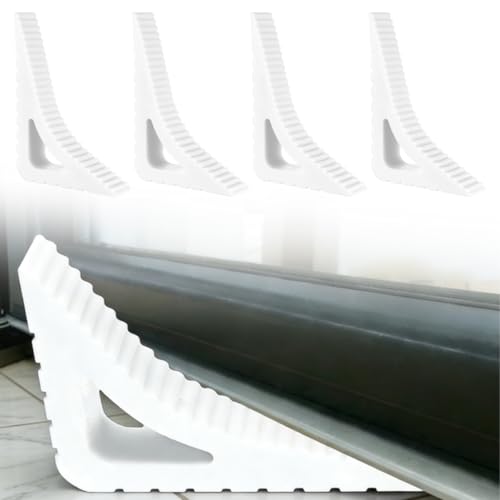 4 Pièce Butoirs de Fenêtre, Cale Fenetre Ouverte, pour Portes et Fenêtres, Adaptables et Flexibles, sans Besoin de Perçage ou de Colle, pour Maison et...