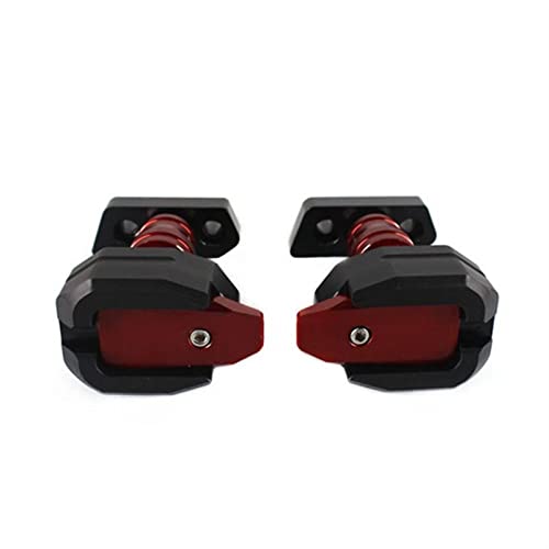 Cadre curseur Kawasaki Z750 2007 à 2013, tampon de protection moto anti-chute Rosso