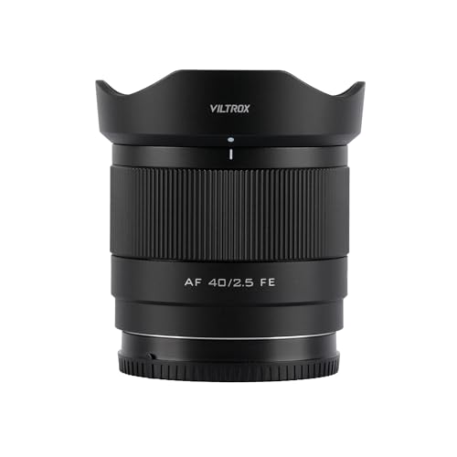 Image of Viltrox AF 40mm F2.5 Full Frame Lens for Sony E-Mount, STM Focus Motor Standard Lens, Compact Prime Lens for Sony Camera a7 a7II a7III a7IV a7R a7RII a7RIII a7RIV a7RV a7S a7SII a7SIII a1 ZV-E1