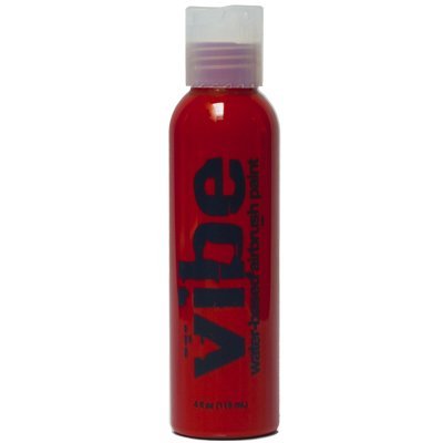 1oz Red Vibe Face Paint Water Based Airbrush Makeup