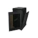 200 Series Compact Wall Mount Enclosure Color: Black, Rack Spaces: 14RU