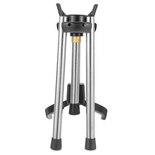 Levemolo Faltbarer Saxophonständer Für Altsaxophon Tragbarer Blasinstrumentenhalter Mit Weichem Gummi Stabile Dreiecksstütze Platzsparend Leicht Zu Transportieren