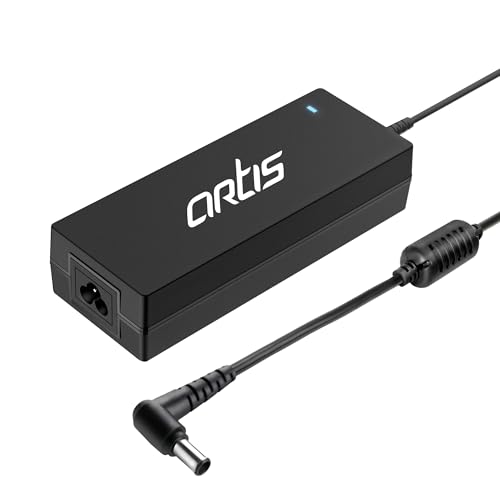 Image of AR0906 90 Watt Laptop Charger /Adapter with Power Cord Compatible with Sony Laptops (19.5 V /4.7A, Pin: 6.5 x 4.4mm)