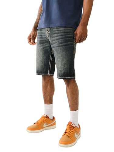 True Religion Men's Rocco Super T Flap Jeans | Slim Fit Denim with Flap Pockets3