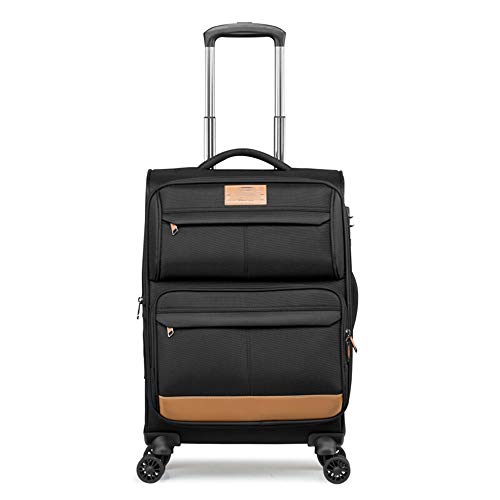 Preisvergleich Produktbild Zengqhui Erweiterbares Freiformgepäck mit Doppelrädern Hartschalengepäck Mit Spinner Wheels PC + ABS Carry-On Koffer Travel Business-Koffer Ultraleichtes ABS-Hartschalen-Allradgepäck