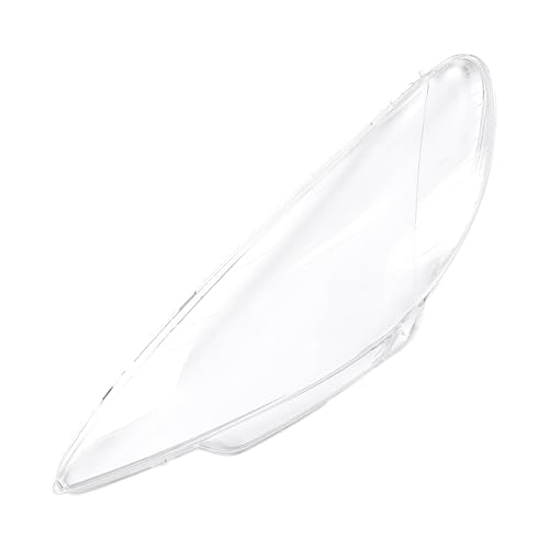 Cache de phare avant transparent en PC antichoc pour Peugeot 206 gauche