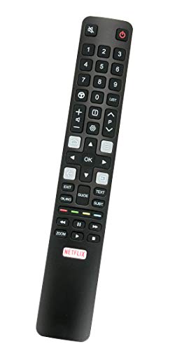 ALLIMITY ARC802N RC802N YUI1 Remote Control Replacement for TCL Thomson Android TV 65UC6406 U49P6046 65DP660 50EP640 78UA8796 55UC6596 43UC6406 U75C7006 55DC762 U49C7026 U49S7096 U49C7006 U55P6046