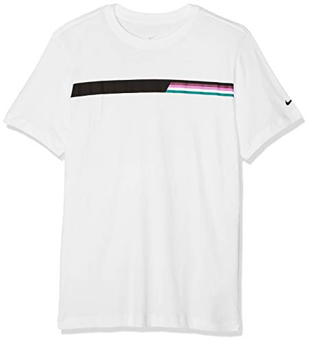 Maniche corte Nike M NKCT Tee GX T-Shirt, Uomo, White/Black, 2XL