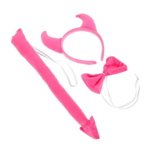 COLLBATH Horn for Women Headband Ox Horn Headband Hair Hoop Halloween Scary Accessories