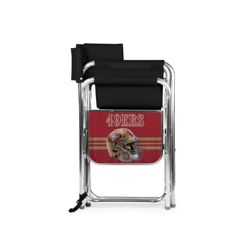 Image of Picnic TIME NFL Unisex-Adult NFL Sports Chair with Side Table, Beach Chair, Camp Chair for Adults