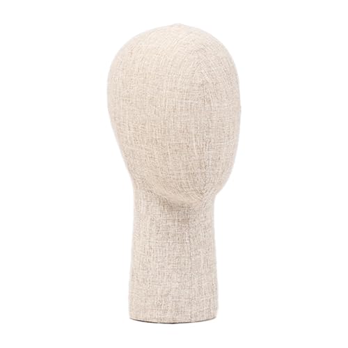 Evite deformaciones con esta cabeza de maniquí expositor de pelucas y joyería 3