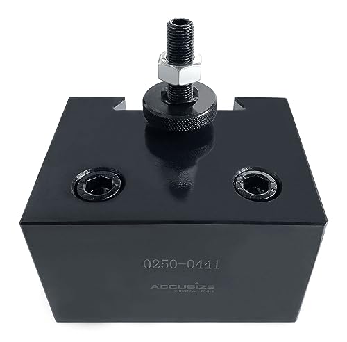 Accusize Industrial Tools Bxa, 1'' Heavy Duty Boring Bar Quick Change Tool Post Holder, Style 41, 0250-0241