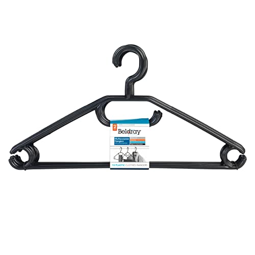 Beldray LA050779BLK Confezione da 10 Grucce in