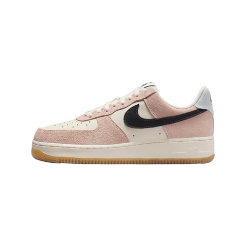 Nike Air Force 1 '07 Scarpe Donna (HJ7342-800, Arctic Orange/Pale Ivory/Glacier Blue/Off Noir), Arancio Artico/Avorio Chiaro/Blu Ghiacciaio/Nero Sporco, 39 EU