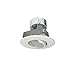 Nora NOX-43430WW 4" LED Adjustable Retrofit, 700 Lumens/10.5W, 3000K, White Finish