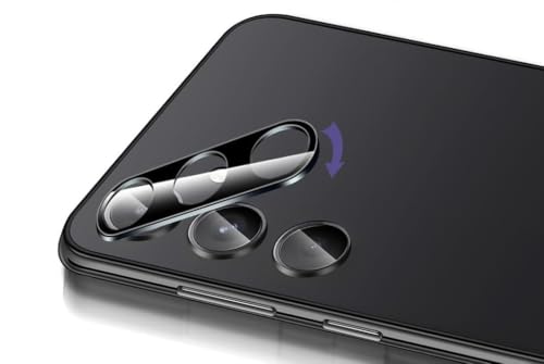Image of DD SON Back Camera Lens Protector Tempered Glass For Samsung Galaxy S24 FE 5G Case Friendly with Edge to Edge Coverage and Easy Installation Kit, Pack of 1