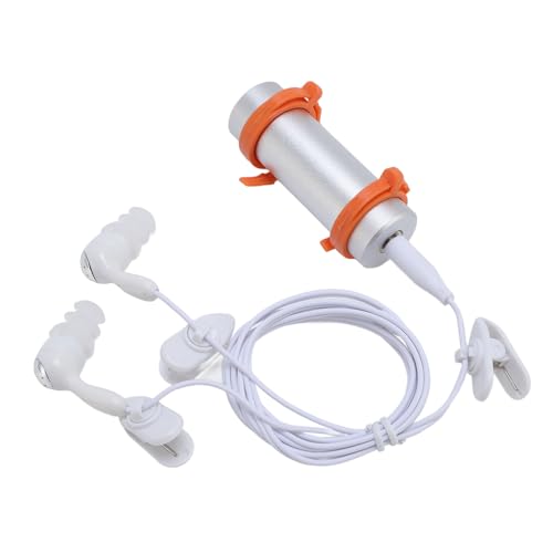 IPX8 Water Proof MP3 Player for Swimming - 8GB Underwater Music Player with Clip & Water Proof Earphones, HiFi Sound for Diving, Surfing, Running, Aluminum Shell Sports MP3 (Blue) (Black) (Silver)