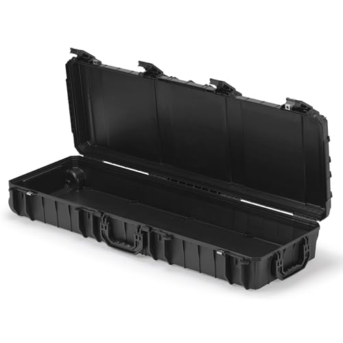 Seahorse 1530 Heavy Duty Hard Protective Rifle Case - TSA Approved/Mil Spec / IP67 Waterproof/USA Made for Rifles, Shotguns, Telescopes, Car Utility Rack, Electric Guitars, Rooftop Rack
