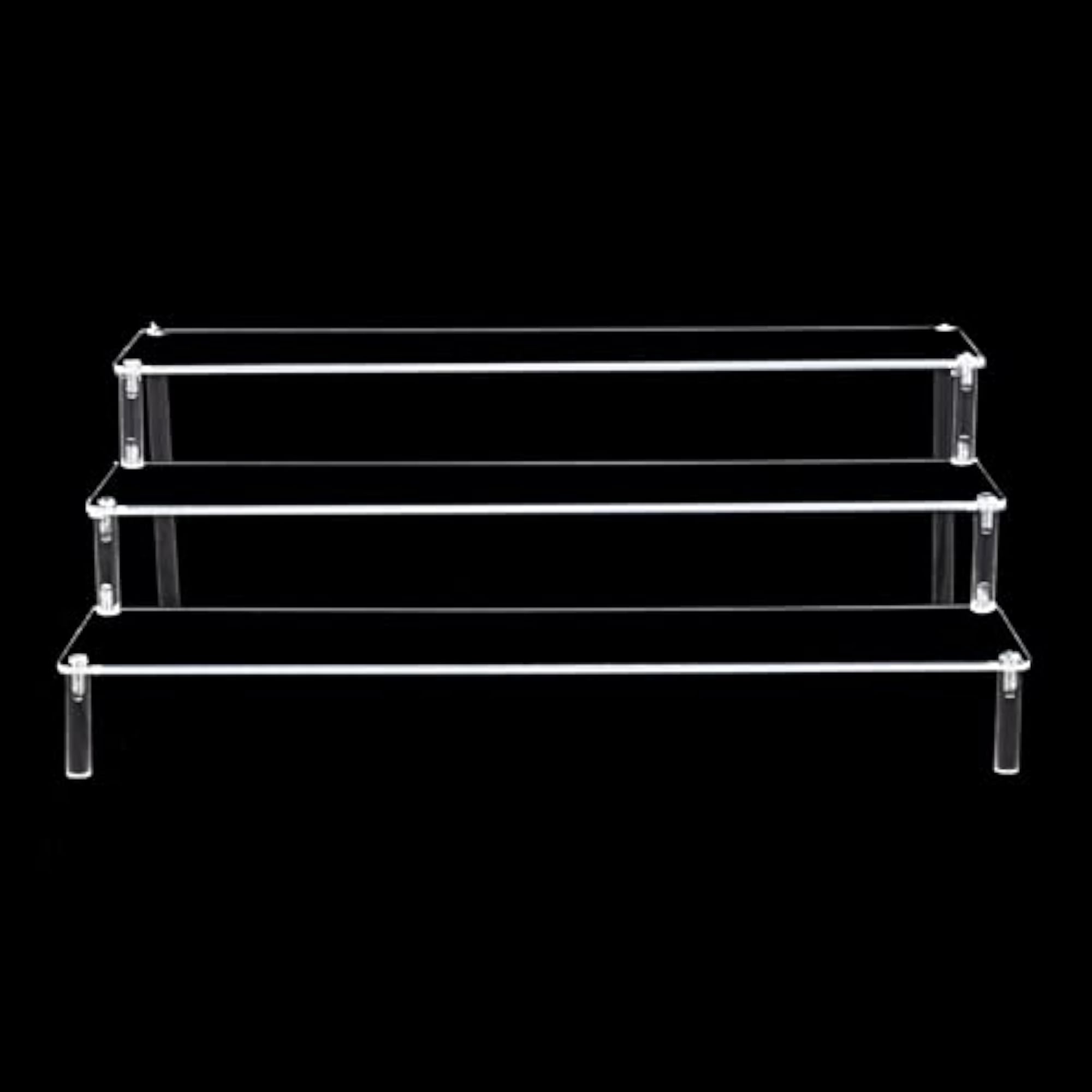 Clear Acrylic Display Riser Stand for Cosmetics