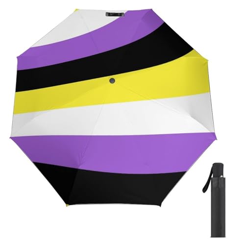 Compact Automatic Travel Umbrella