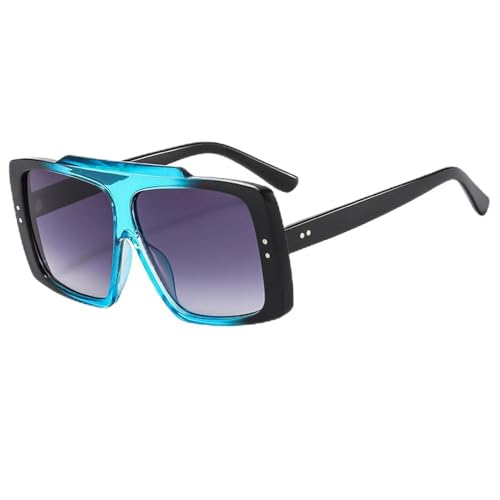 Lunettes de soleil carrées MUTYNE grande monture vintage et élégante avec protection totale UV400
