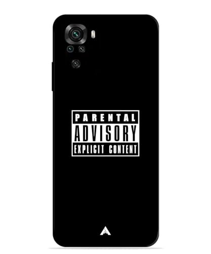 Image of Premium Explicit Case for Xiaomi Redmi Note 10S Soft-Touch Metal TPU Back Cover, Shockproof, Designer, Aesthetic Mobile Phone Case (Glossy Finish)