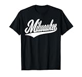 CITY OF MILWAUKEE CLASSIC RETRO VARSITY SCRIPT TEE