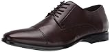 Kenneth Cole REACTION Men's Eddy Brouge Lace Up Cap Toe Oxford, Brown, 11.5