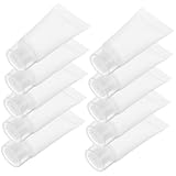 UKCOCO 50pièces Tubes De Lotion Vides Rechargeables Contenants De Dentifrice Réutilisabl...