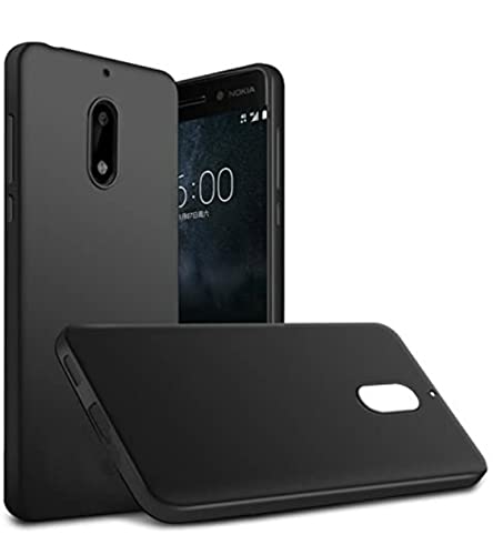Image of Mobile Back Cover Case for Nokia 8 Sirocco (Silicone Case|CameraProtection|Black SC1510)