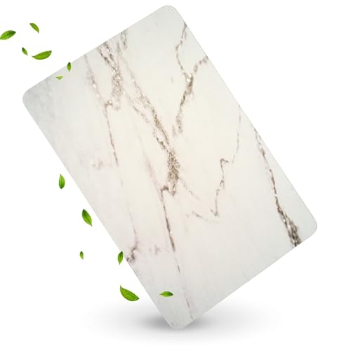 Pure 4Home - Alfombra Diatomita Baño de Piedra, Secado Rapido Ultra Absorbente y Antideslizante, 60cmx39cm | Alfombrilla Diatomita de Piedra para Baño | Stone Bath Mat Quick Dry