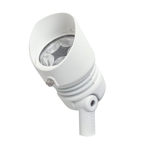 Kichler 16007Wht30 12V Led 6.5W 35-Degree Flood 3000K, Textured White #TOP16