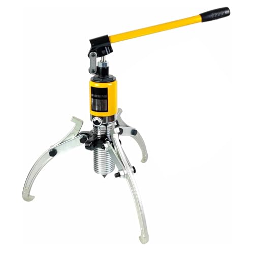 JIN YANG HU Hydraulic Gear Puller, Wheel Bearing Pulling Separator, Hydraulic Puller Separator Tool Vertically and Horizontally for Pulling Hubs, Flanges, Gears, Bearings (30T 400MM)