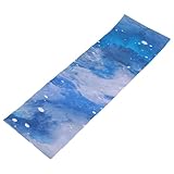 Milisten Grip Rutschfestes Band aus Sandpapier für Skateboard mit 4 Rädern und Longboard, selbstklebend, wasserfest, bunte Motive, Klebezubehör für Roller und Skatepark,