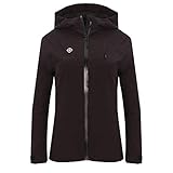 Izas Ginebra Chaqueta Impermeable, Mujer, Negro, M