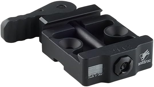 ADM AD-ARCA BT Atlas ARCA-Swiss Bipod Mount with QD STD Lever, Adjustable for 38mm-40mm ARCA Rails, Compatible with B&T/Atlas Bipods (AD-ARCA-BP-STD)