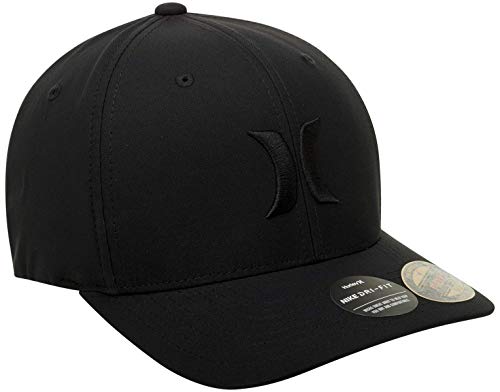 Hurley メンズ ワンアンドオンリー Flexfitキャップ ブラッ