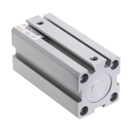 Cilindro neumático SDA40 con carrera de 45 mm y diámetro interior de 40 mm 6