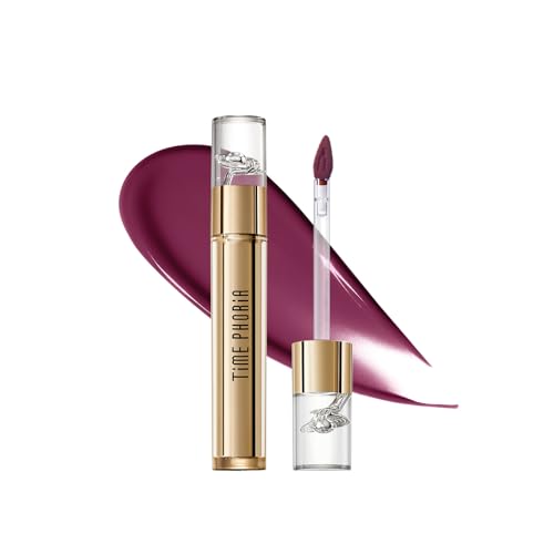 Image of Elixir Velvet-Shine Switching Lip Tint, 2-in-1 Velvet & Shine Mauve Lip Cream, Hydrating Long Lasting Liquid Lipstick, Blurs Lip Lines, Lightweight Non-Sticky with Vitamin E 012 Mauvorious