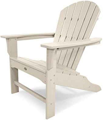 Trex Outdoor Furniture TXA15SC Yacht Club Shellback Adirondack Chair, Sand Castle