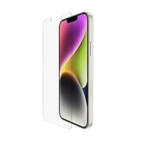 Belkin UltraGlass Proteggi schermo per iPhone 14, 13, 13 Pro, antimicrobico, applicazione facile...