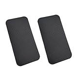 kowaku 2 Pieces Pilates Mats Yoga Knee Pads Women Extra Padding Versatile Support for Knees Exercise Pads for Body Building Training, Black
