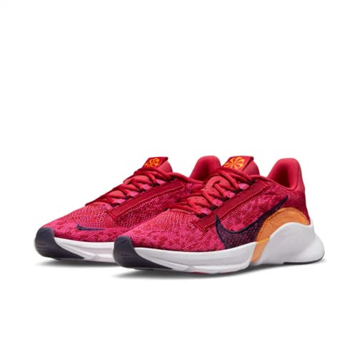 NIKE Superrep Go 3 Flyknit Next Nature Women's Training Shoes, 656 Mystic Hibiscus Blackened Blue, 4 UK