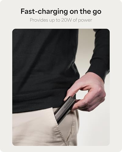 Image of Mophie Powerstation Fast 5,000mAh Power Bank |Portable | 20W, Single-Device