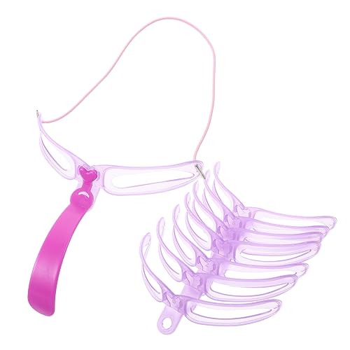 Healeved 2-Teiliges Set Dreidimensionale Augenbrauenkarte Augenbrauen-Laminierungs-Kit Shaper augenbrauenformer augenbrauenschablone Wimpern-Kit Augenbrauen-Werkzeug DIY-Make-up-Tool Violet